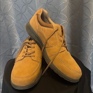 Earth Spirit Men's Honey Tan Lace-Up Casual Loafers